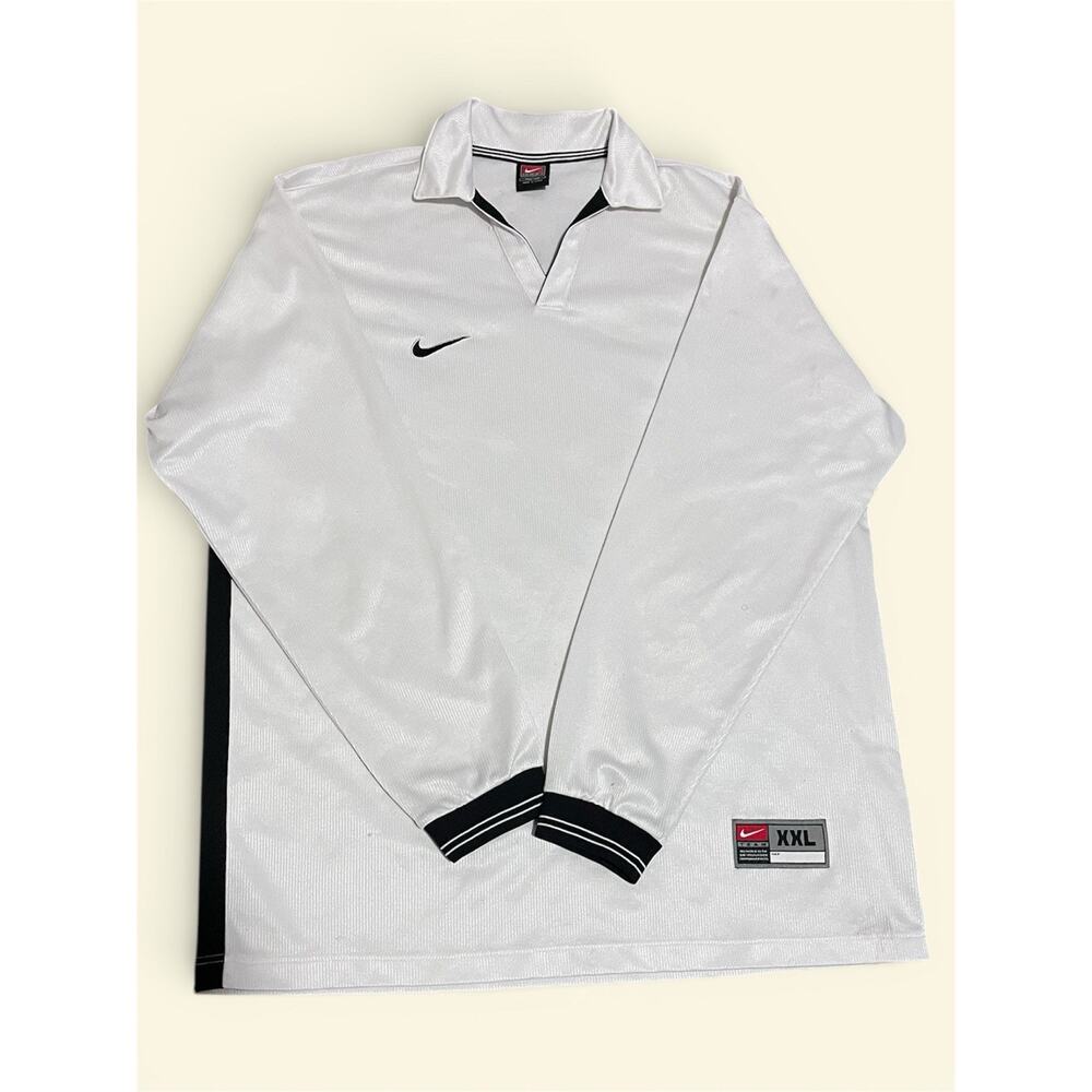 Nike Team Dri-FIT Coaches Pullover XXL Sideline Warm-Up • White